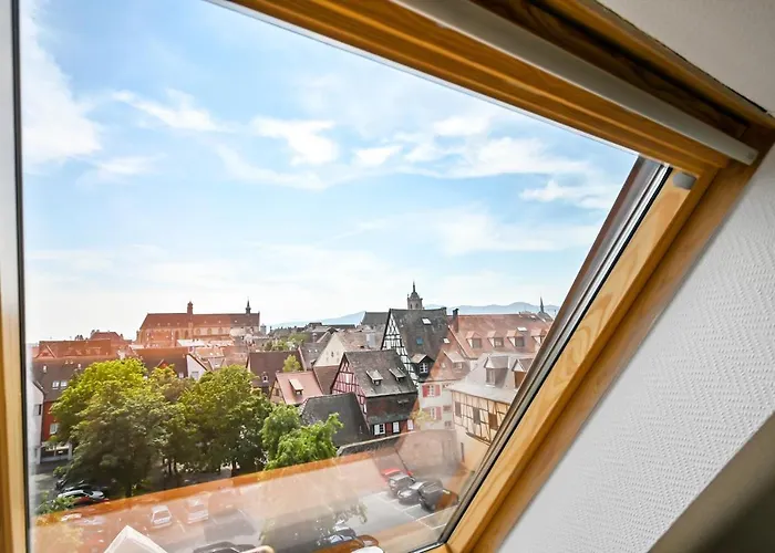 Le Saint-eloi Luxury Private Parking With Ac 6 Pers Old Town 科尔马